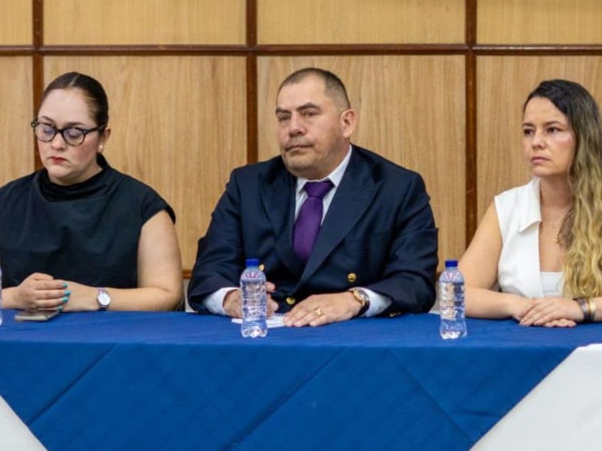 El coronel (r) Juan Carlos Figueroa Suárez en una diligencia ante la JEP