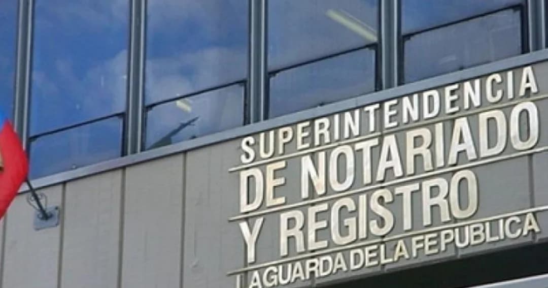 Fachada de la sede de la Superintendencia de Notariado y Registro