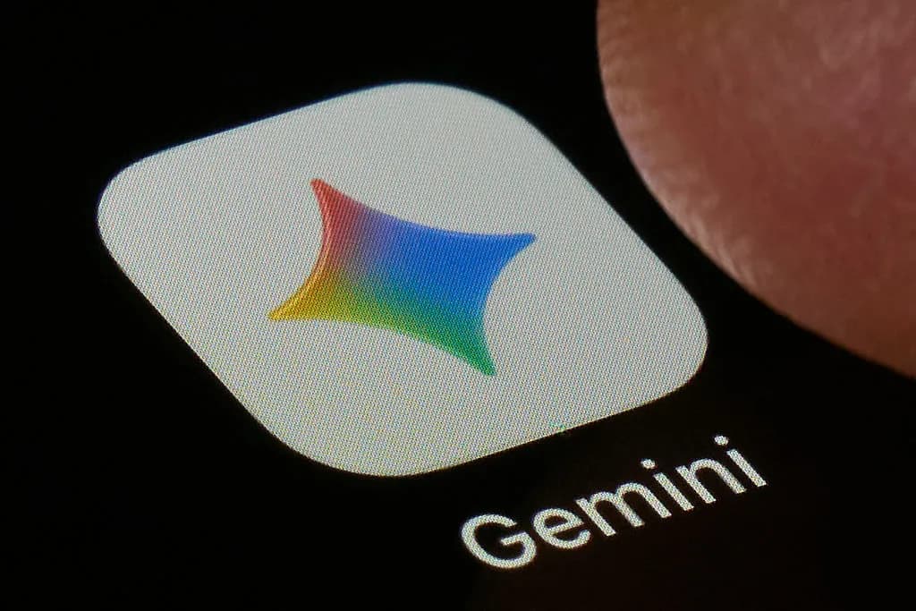 La aplicación de Gemini en la pantalla de un teléfono