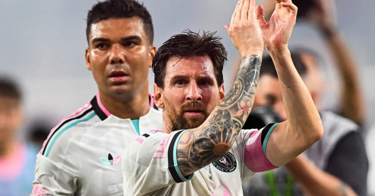Lionel Messi aplaude a la afición de Inter Miami tras la victoria ante New York City FC