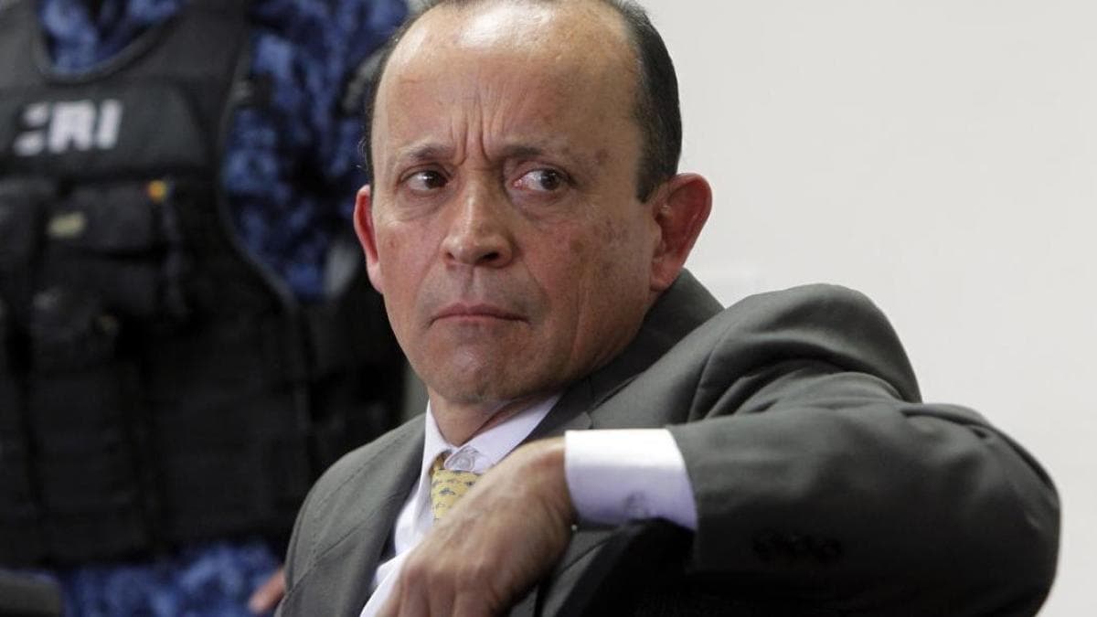 Santiago Uribe Vélez, en una audiencia