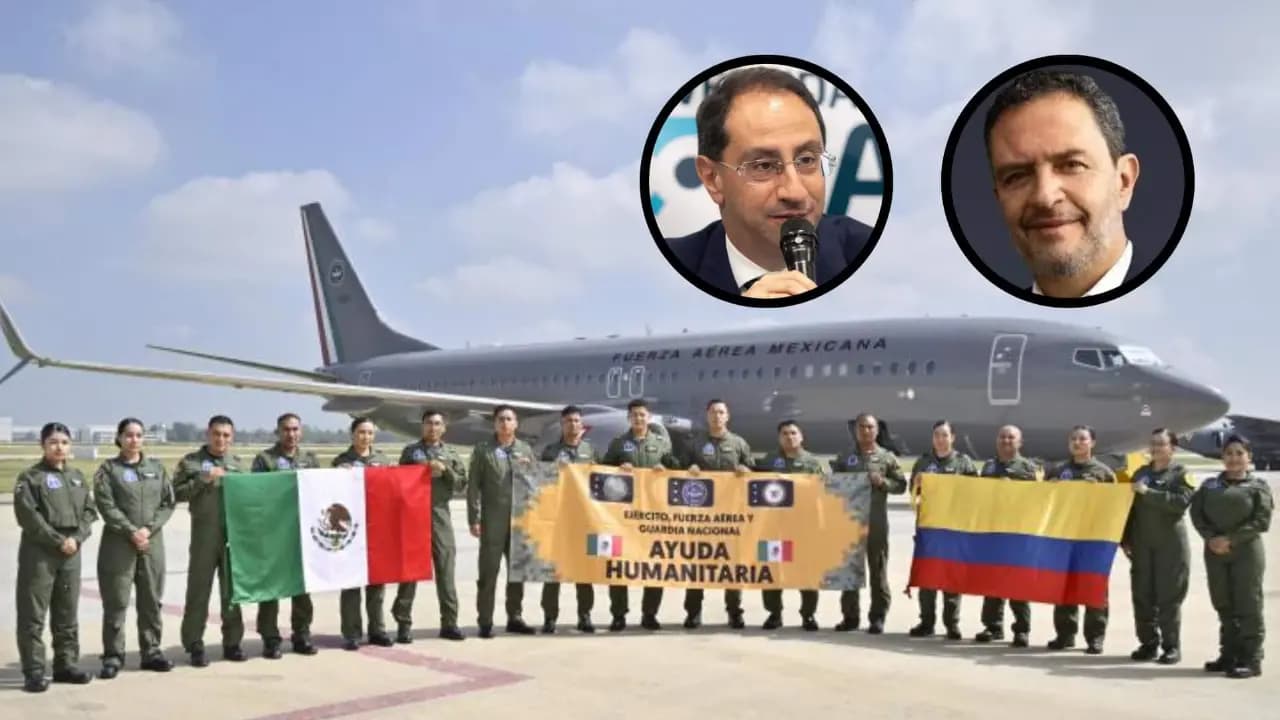 Entrega de ayuda humanitaria internacional para los damnificados del terremoto en Colombia