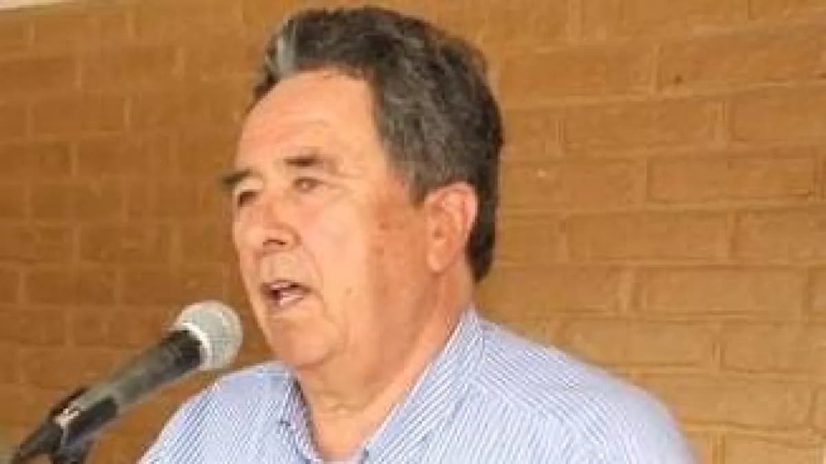 Retrato del exsenador boyacense Luis Alfredo Toro Valero