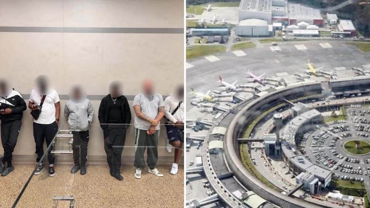 Control migratorio en el aeropuerto José María Córdova de Rionegro