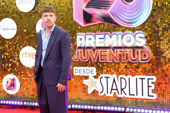 Alfombra roja de los Premios Juventud en el Starlite Auditorium de Marbella