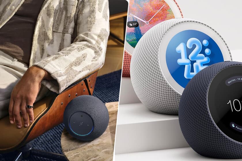 Los nuevos altavoces Echo Dot y el despertador Echo Time de Amazon