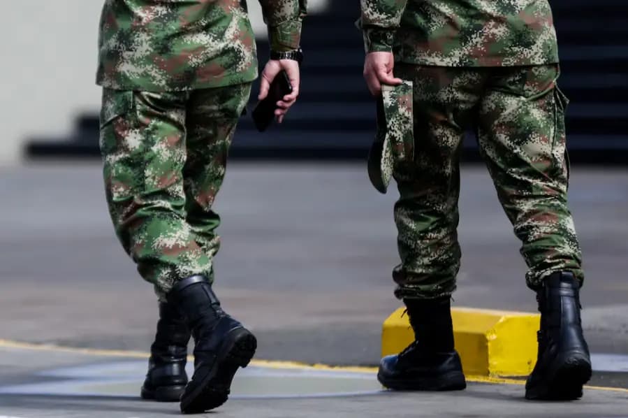 Operativo de captura del coronel Carlos Didier Pérez en el Cantón Norte de Bogotá