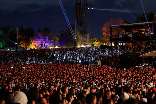 Público durante una edición anterior del Festival Cordillera
