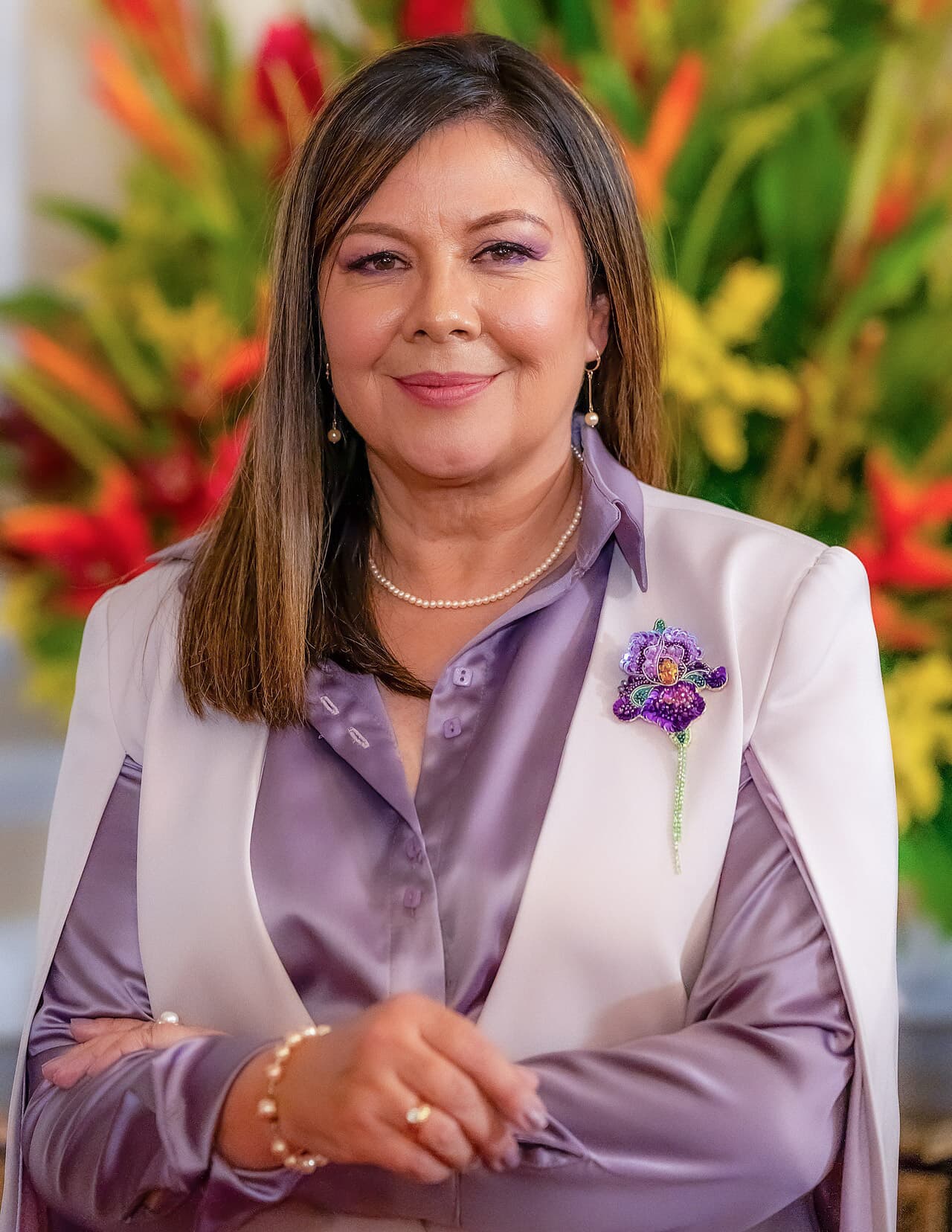 Retrato oficial de la fiscal general Luz Adriana Camargo
