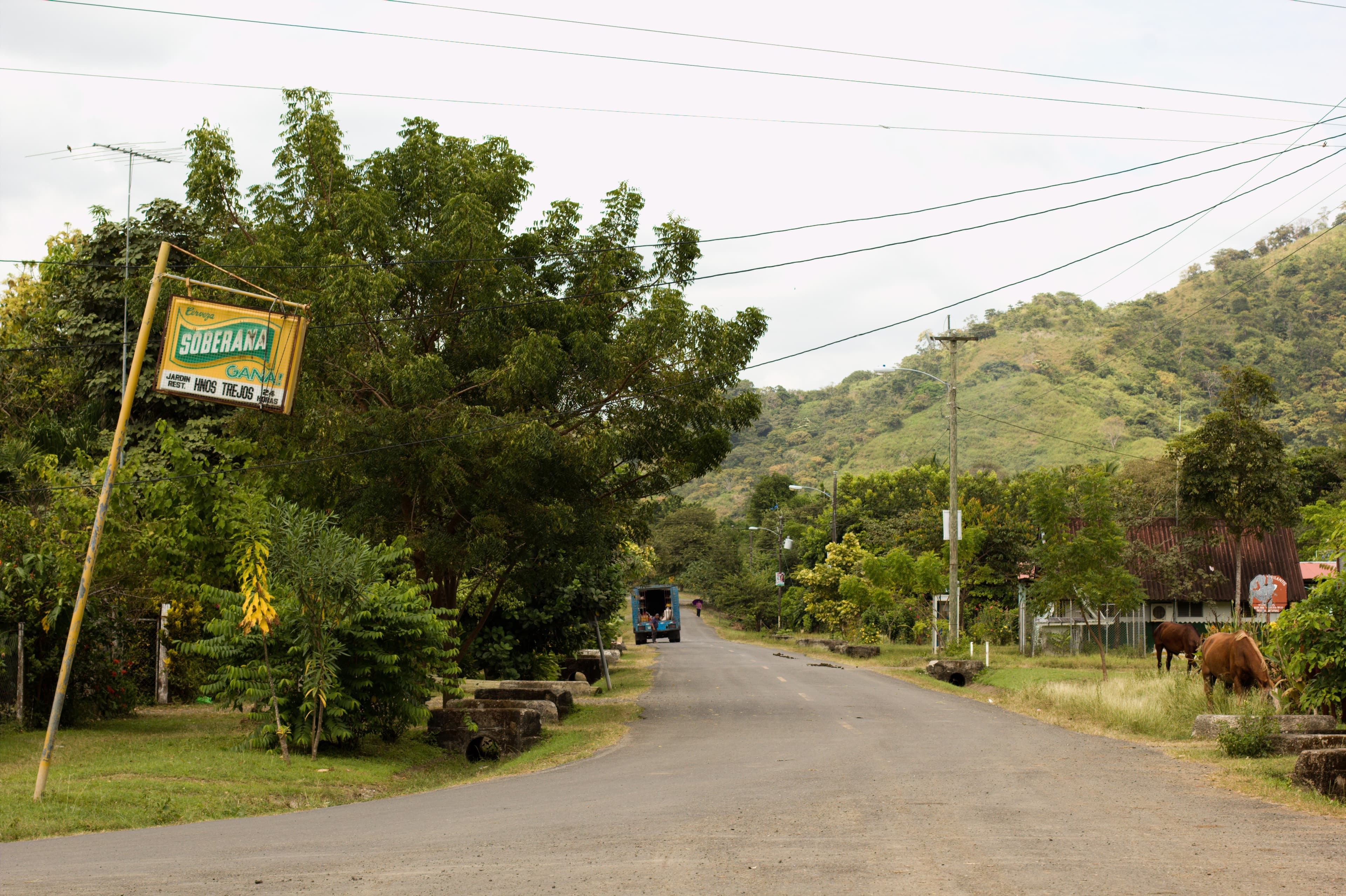 El pueblo de Cambutal, en la provincia panameña de Los Santos, en una fotografía de archivo de 2013; no es una imagen del sismo