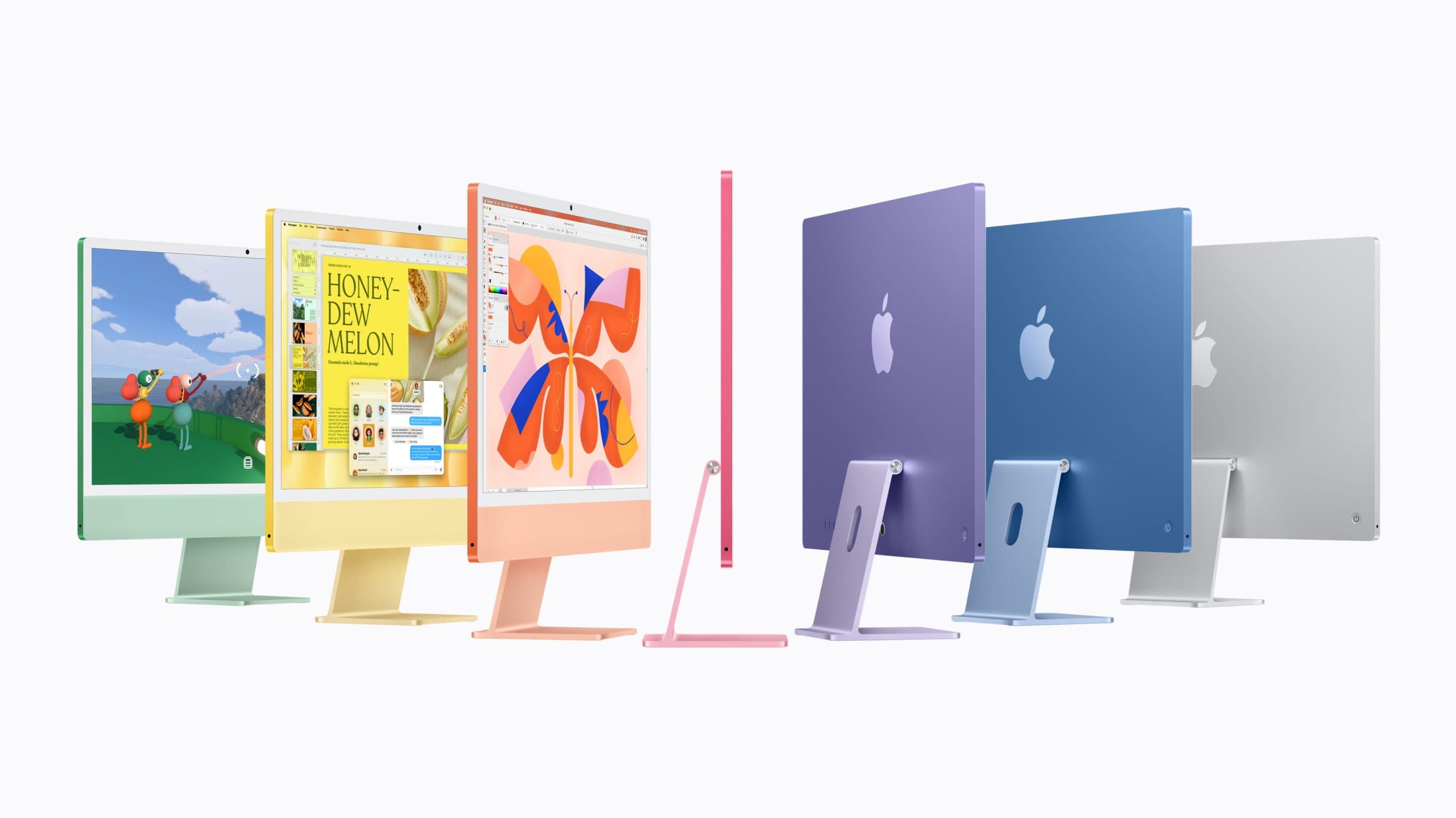 Los nuevos iMac con chip M6 en sus distintos colores