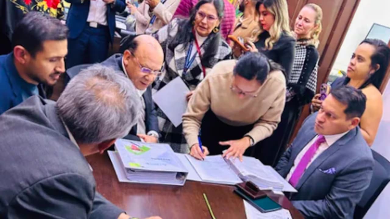Gráfico sobre el presupuesto general de la nación de Colombia
