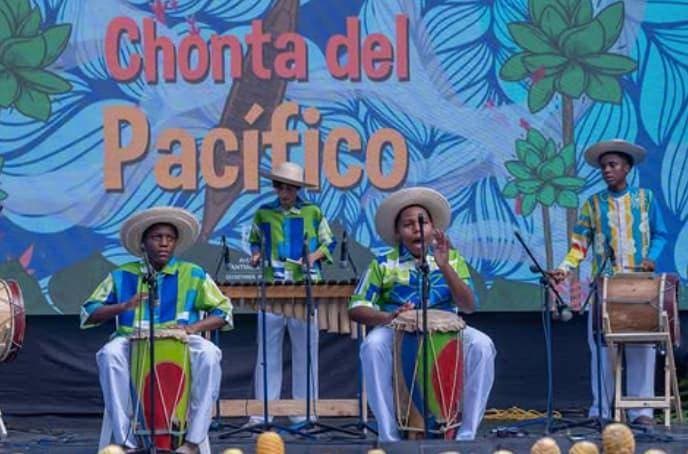 Ciudadela del Festival Petronio Álvarez en Cali