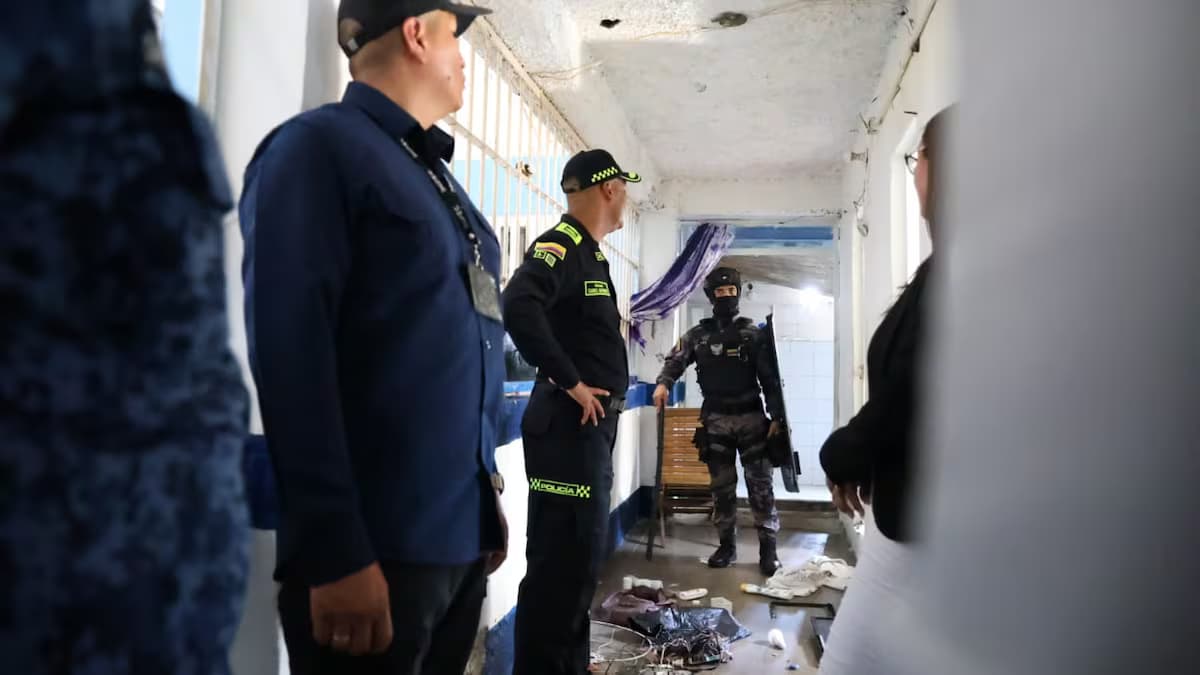 Exterior de la penitenciaría El Bosque, en el suroccidente de Barranquilla