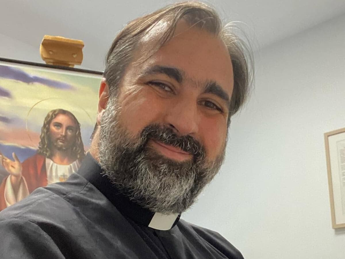 El sacerdote Rodolfo Londoño de la Espriella, capellán de la Casa de Nariño