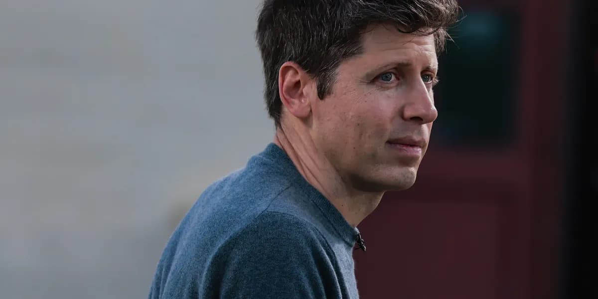 Sam Altman, director ejecutivo de OpenAI
