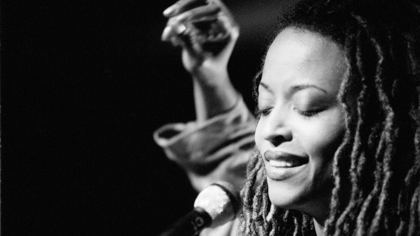 La cantante Cassandra Wilson en concierto