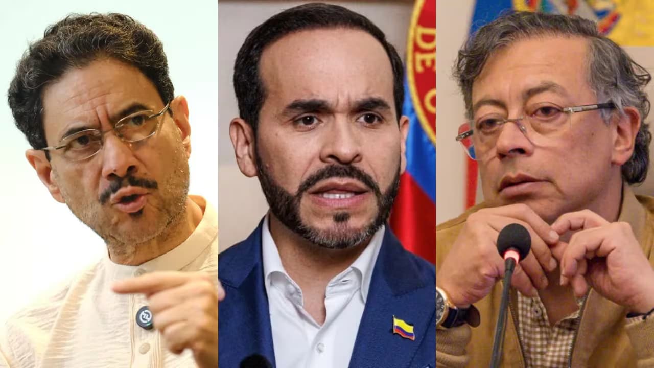 Dirigentes del Pacto Histórico en rueda de prensa
