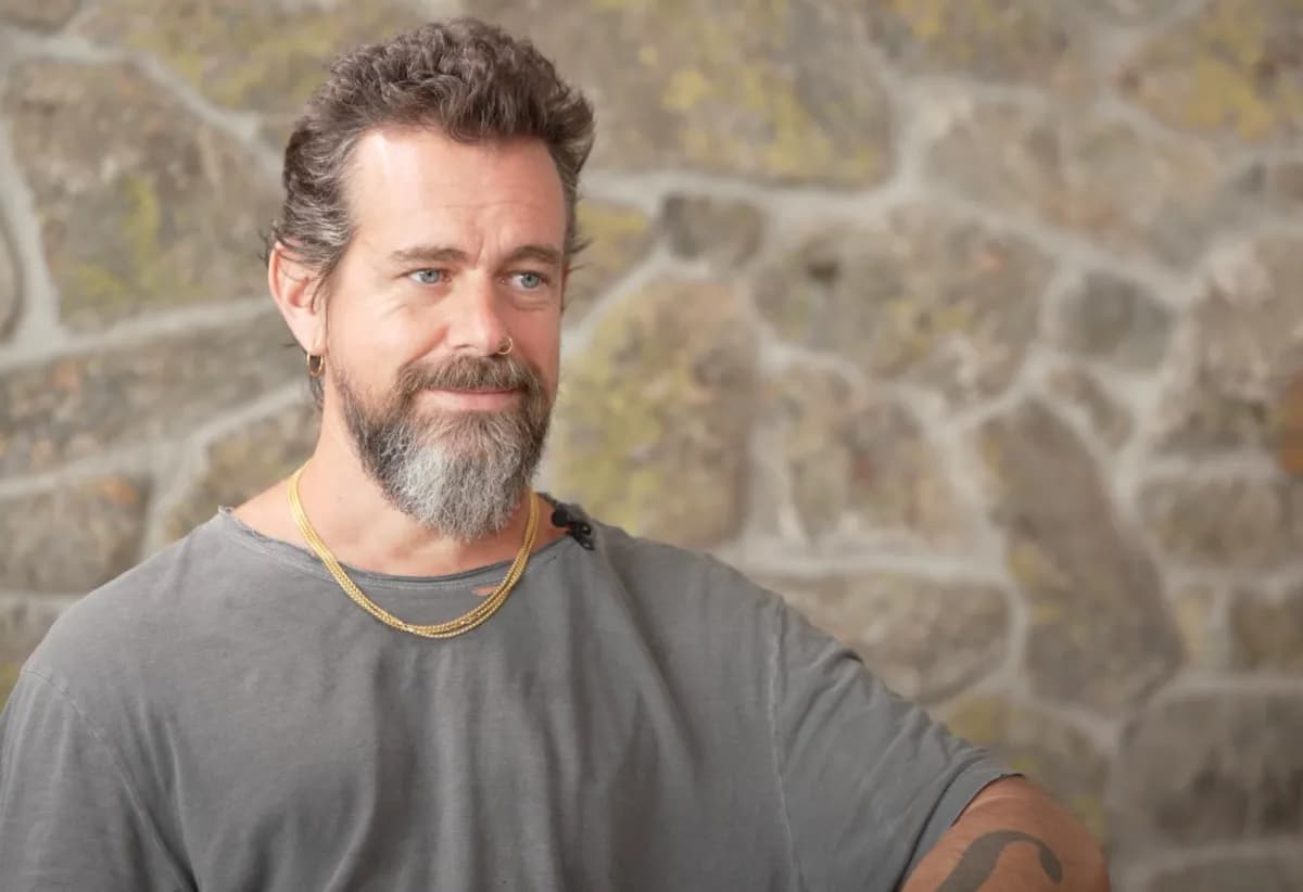 Jack Dorsey, cofundador y director ejecutivo de Block, durante una entrevista