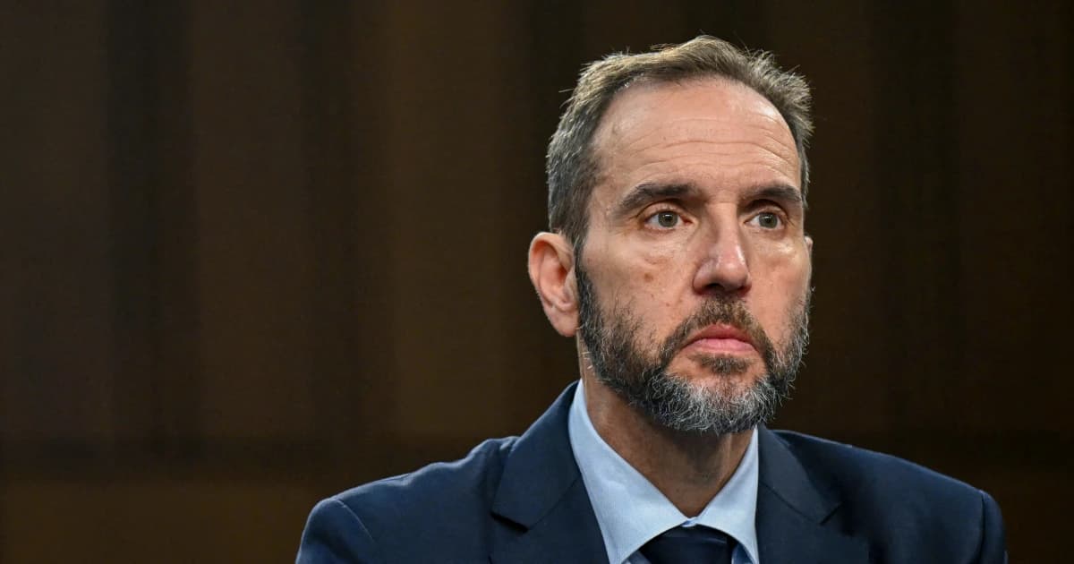 Jack Smith, exfiscal especial, durante su comparecencia ante el Comité Judicial del Senado