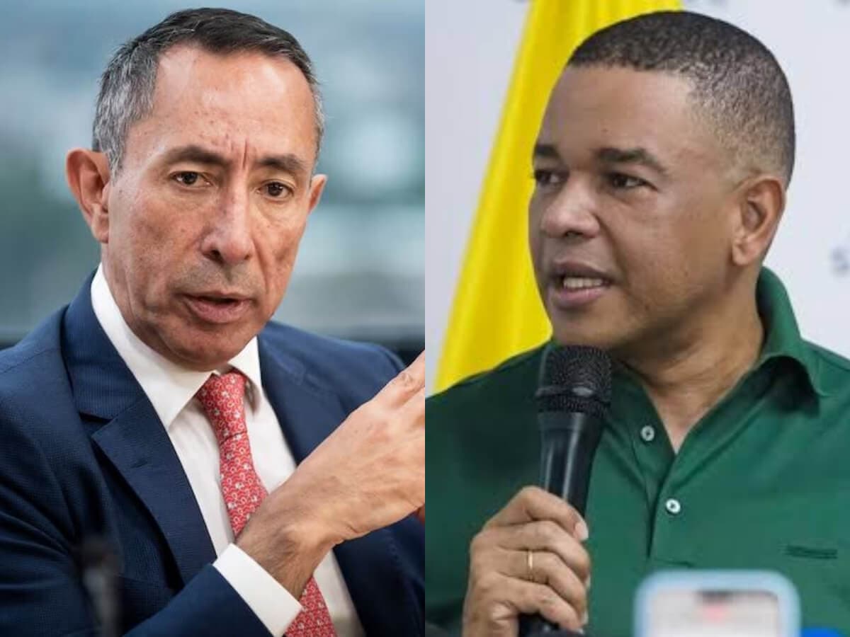 Ricardo Roa, expresidente de Ecopetrol, y Yahir Acuña, alcalde de Sincelejo