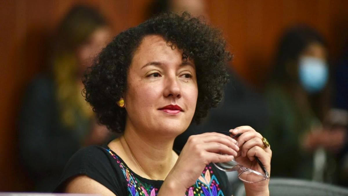 La senadora Isabel Zuleta