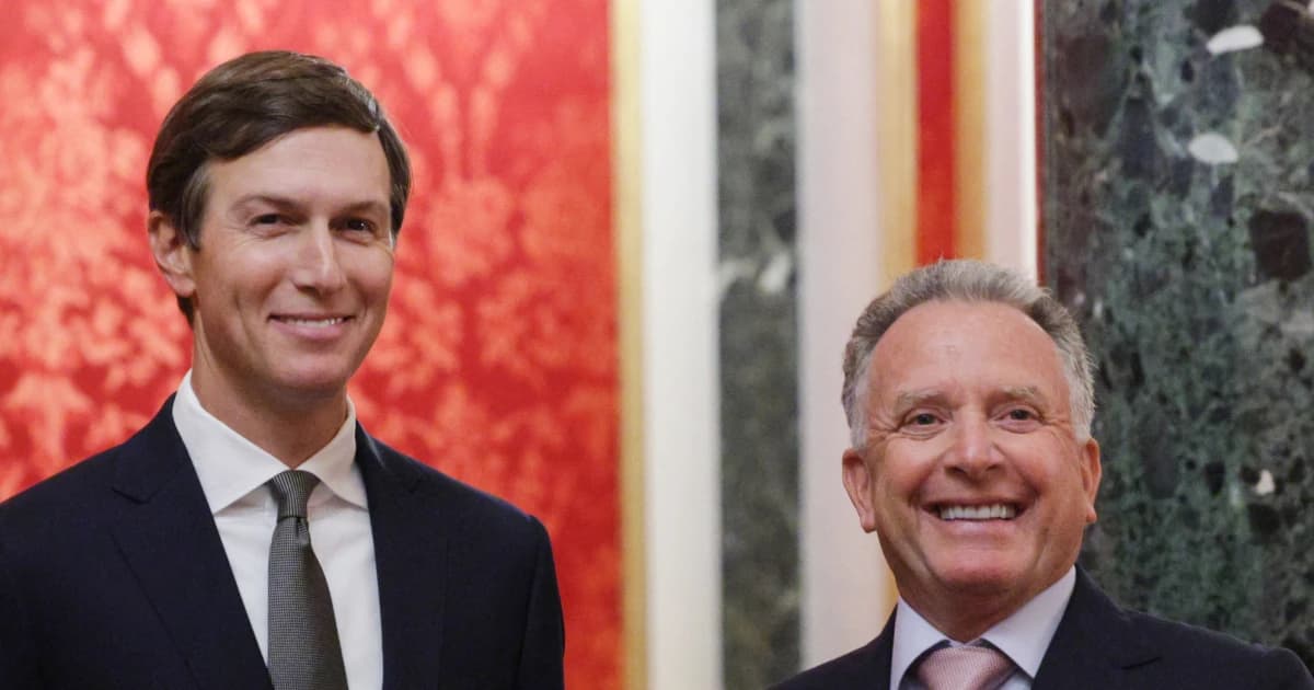 El enviado estadounidense Steve Witkoff durante la ronda de conversaciones