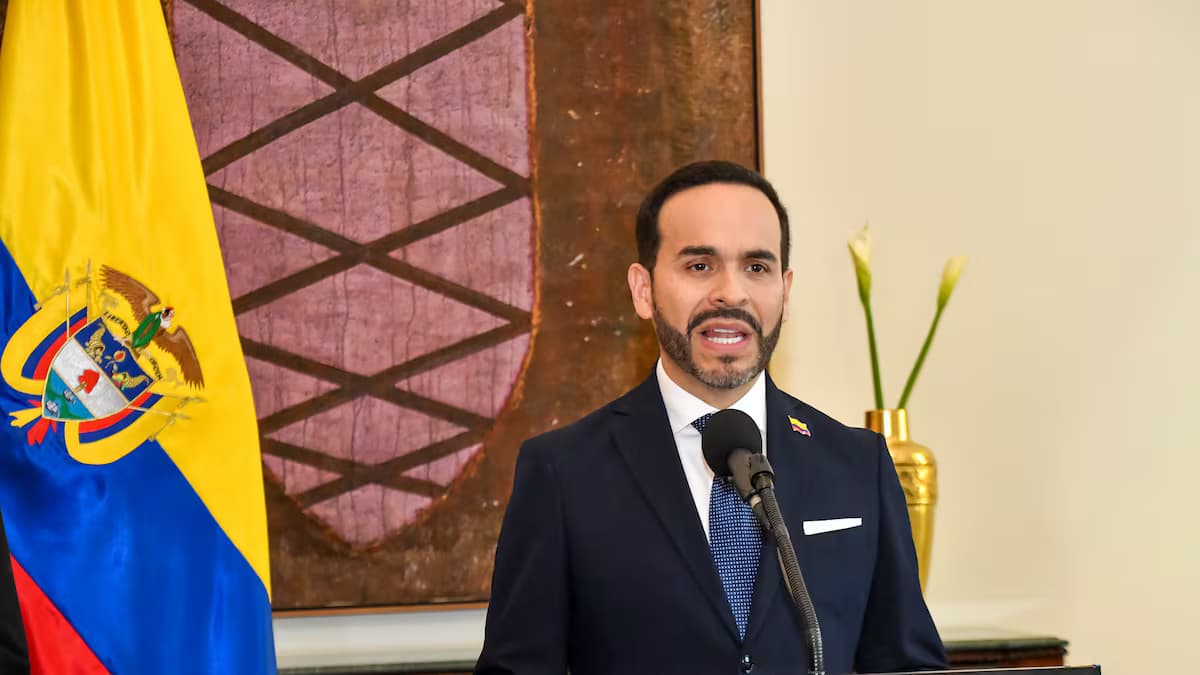 Vocería oficial del Gobierno nacional durante una declaración