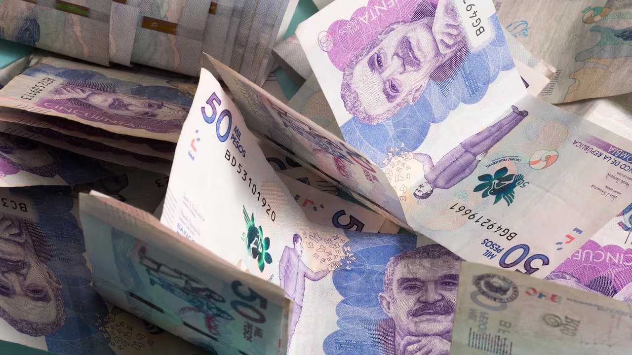 Billetes colombianos de 50.000 pesos