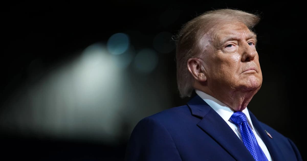 El presidente de Estados Unidos, Donald Trump
