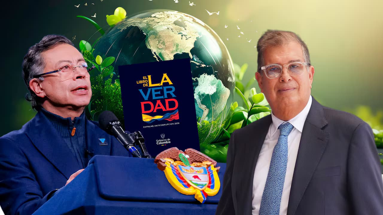 El ministro de Ambiente Fabio Arjona durante una presentación oficial