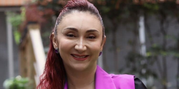 La alcaldesa de Bello, Lorena González Ospina