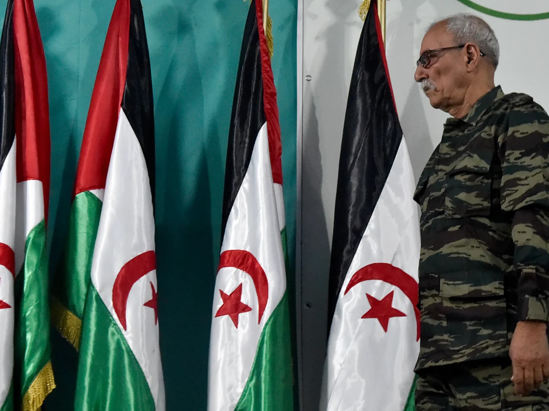 Brahim Ghali, secretario general del Frente Polisario, en una imagen de archivo