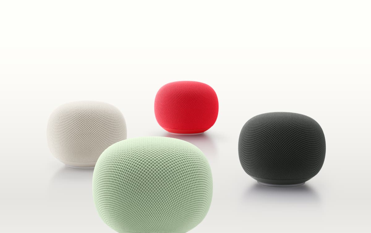 Altavoces de Google Home en varios colores