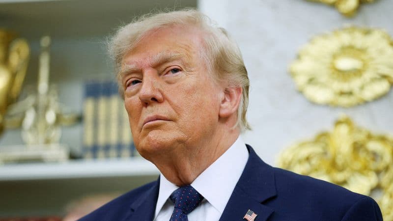 El presidente de Estados Unidos, Donald Trump