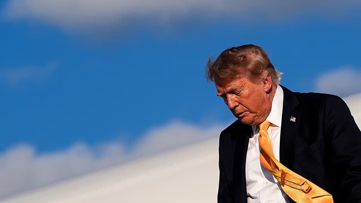 El presidente de Estados Unidos, Donald Trump