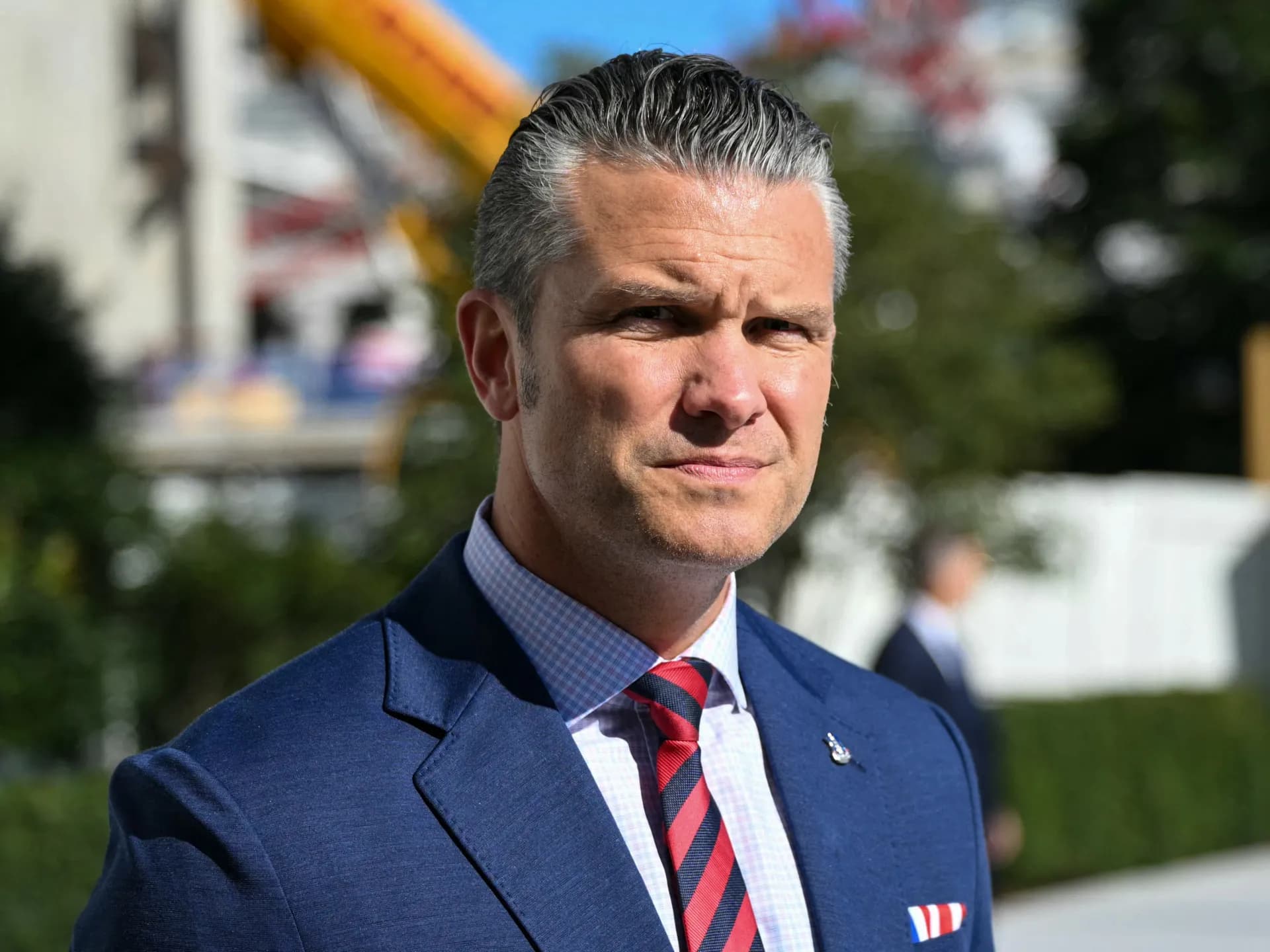 El secretario de Defensa de Estados Unidos, Pete Hegseth
