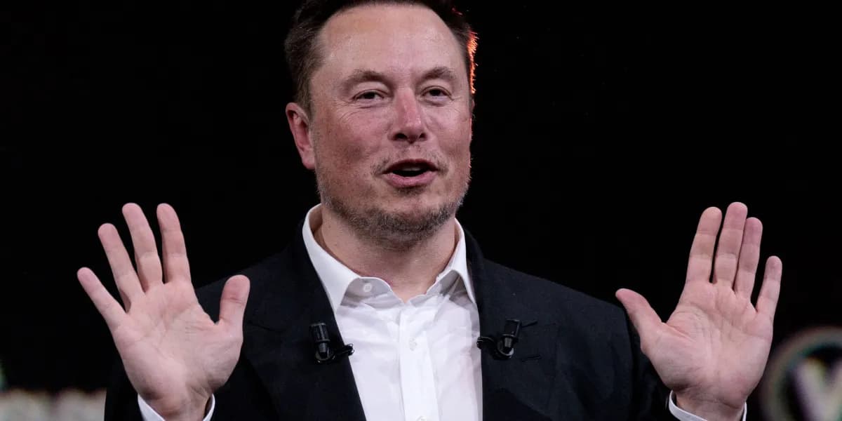 Elon Musk, director ejecutivo de SpaceX y Tesla, durante una intervención pública