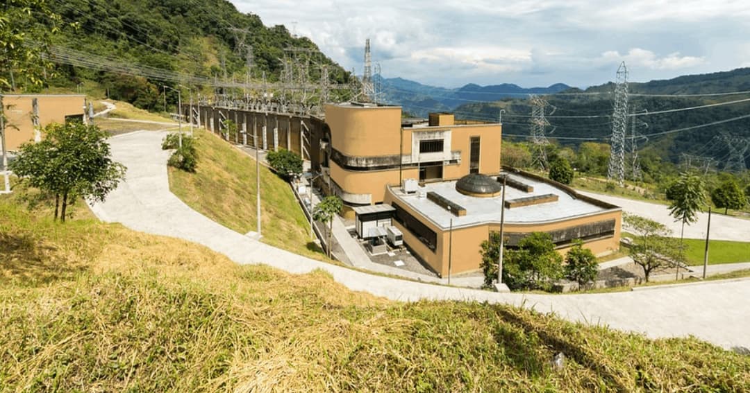 Central hidroeléctrica El Guavio, en Cundinamarca
