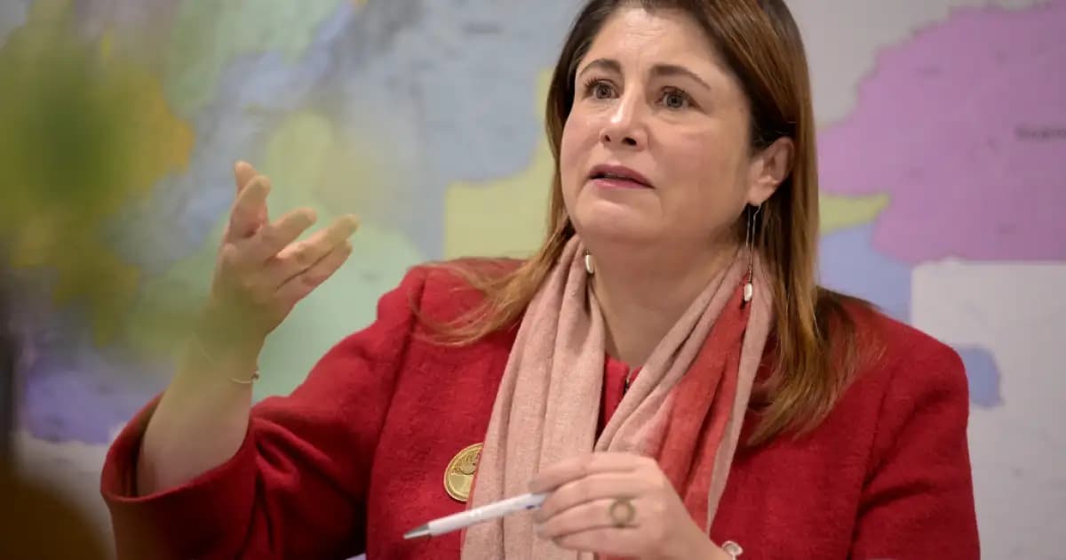La defensora del Pueblo, Iris Marín Ortiz
