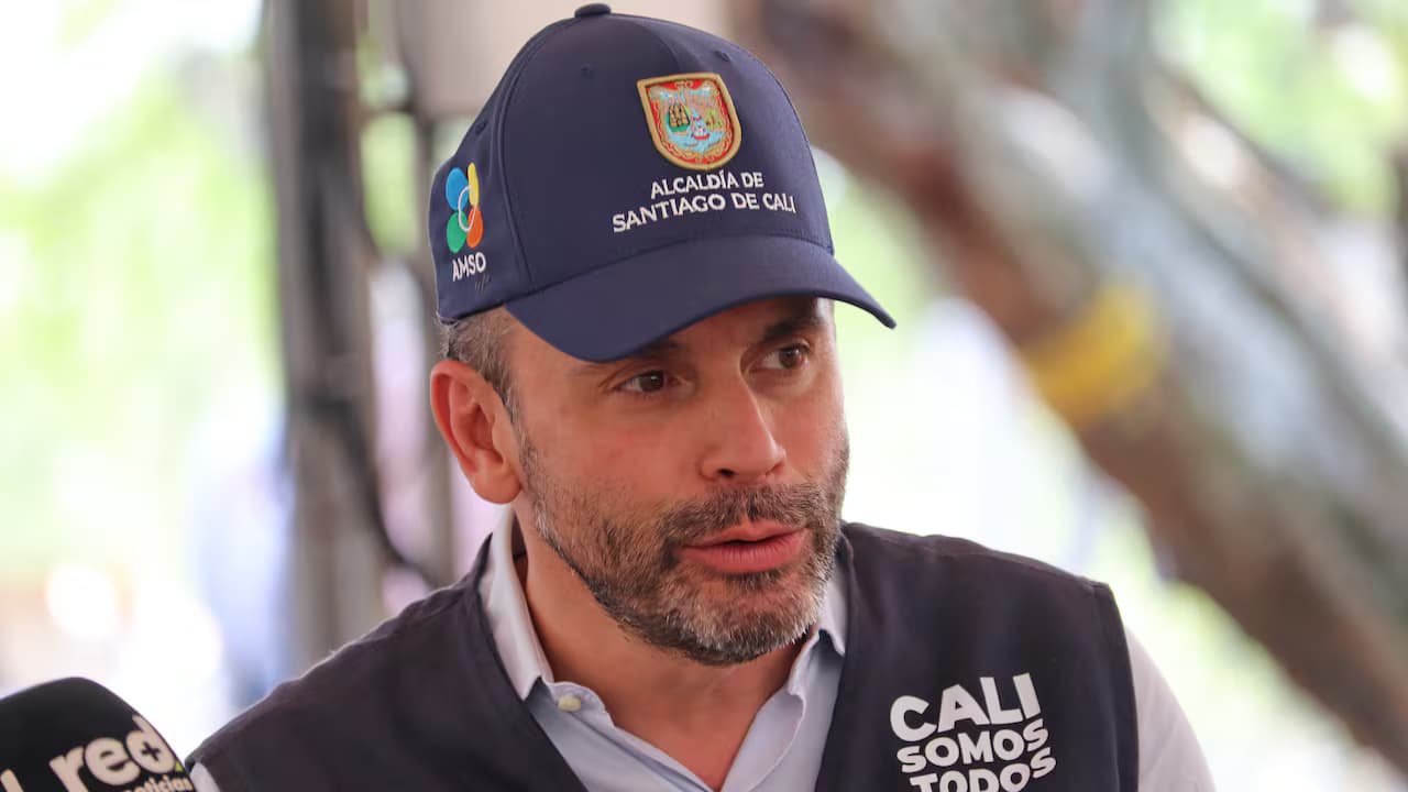 El alcalde de Cali, Alejandro Eder
