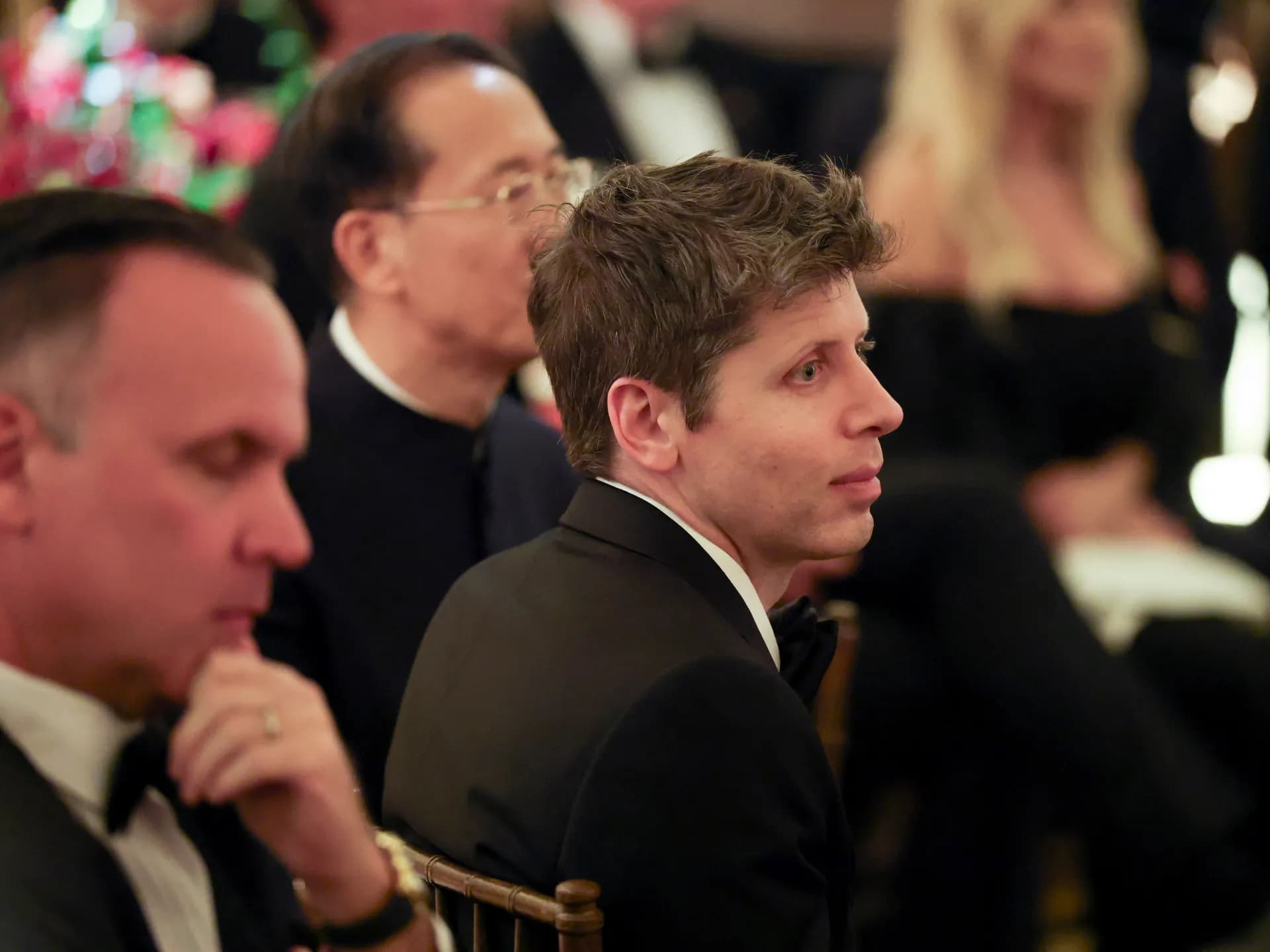 Sam Altman, director ejecutivo de OpenAI, en un evento público