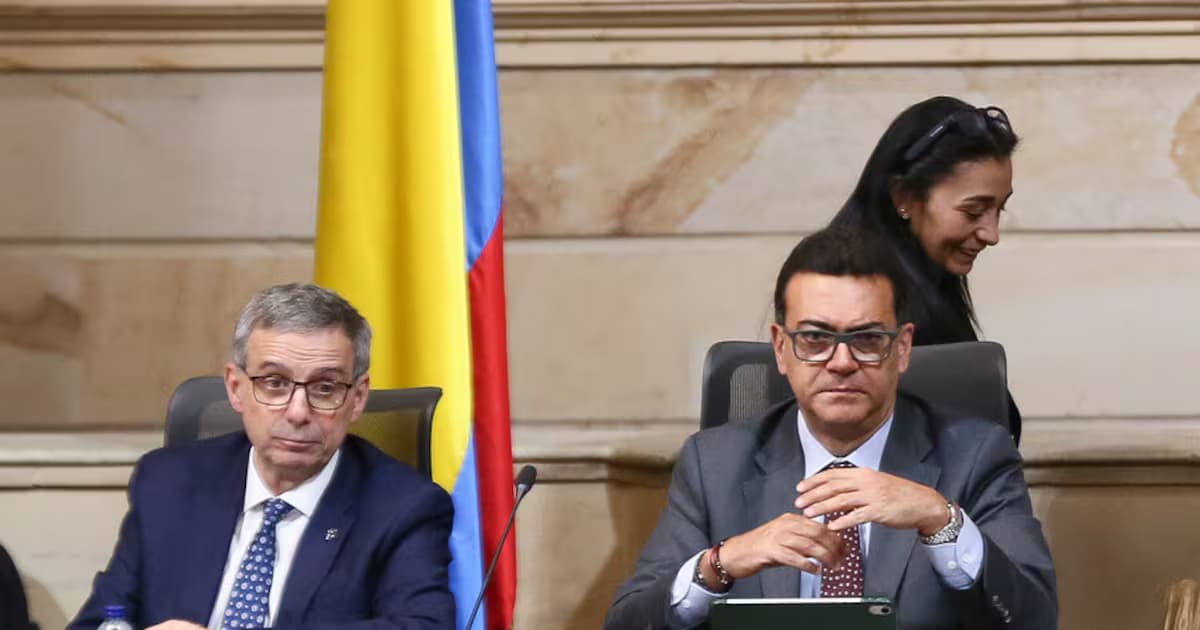 El ministro de Hacienda, Miguel Gómez Martínez