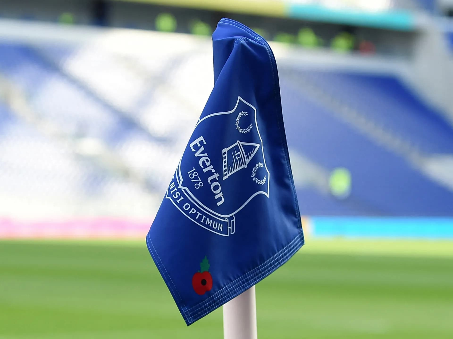 Jugadores del Everton durante un partido de la Premier League