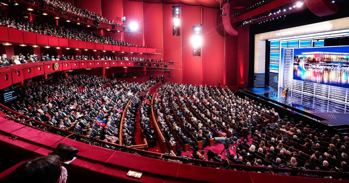 Público en la Ópera del Kennedy Center durante una gala de los Kennedy Center Honors