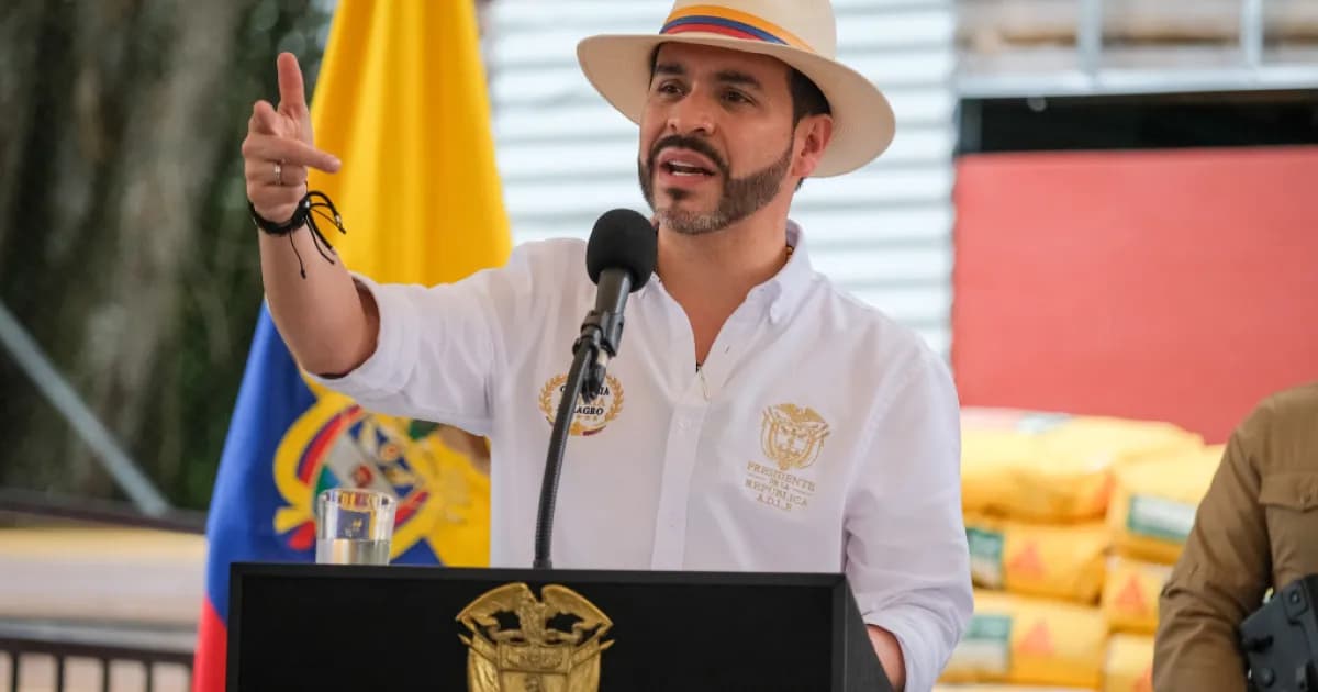 El presidente Abelardo de la Espriella durante su recorrido por el Eje Cafetero