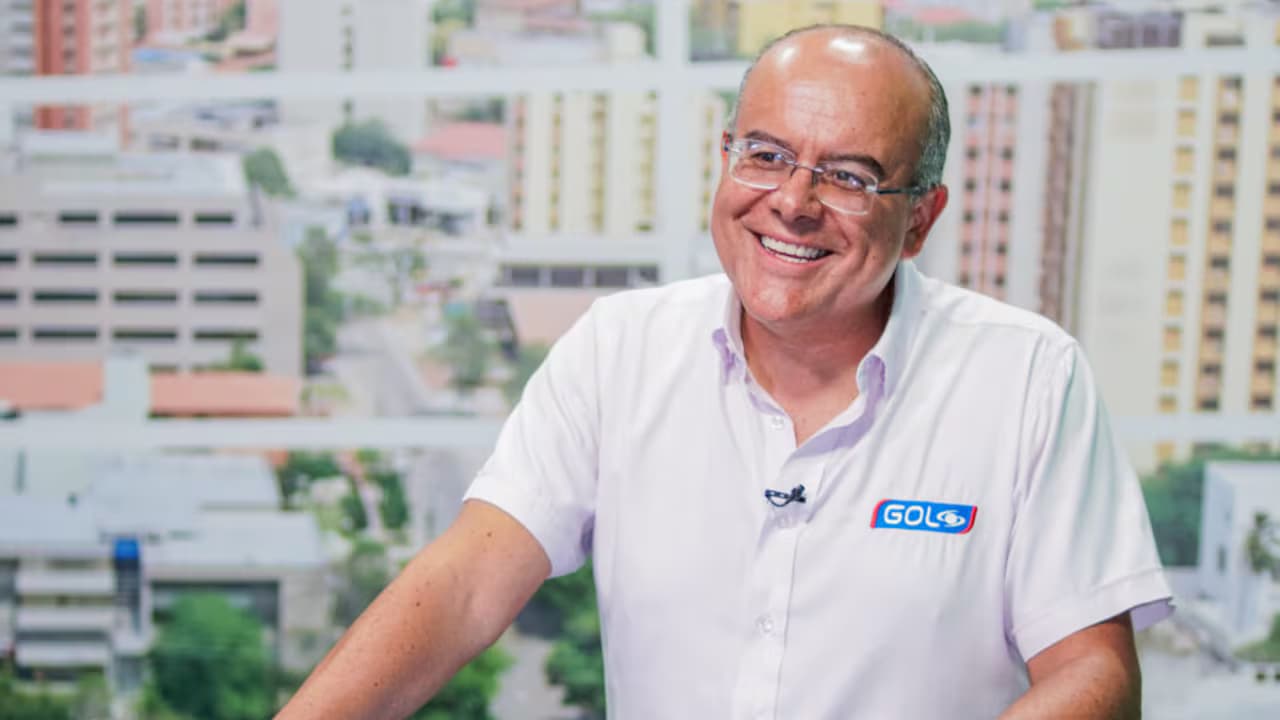 El periodista deportivo Ricardo Orrego, en una foto de archivo