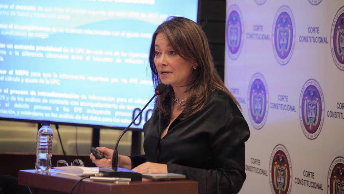 La ministra de Salud interviene en una audiencia pública sobre el sistema de salud