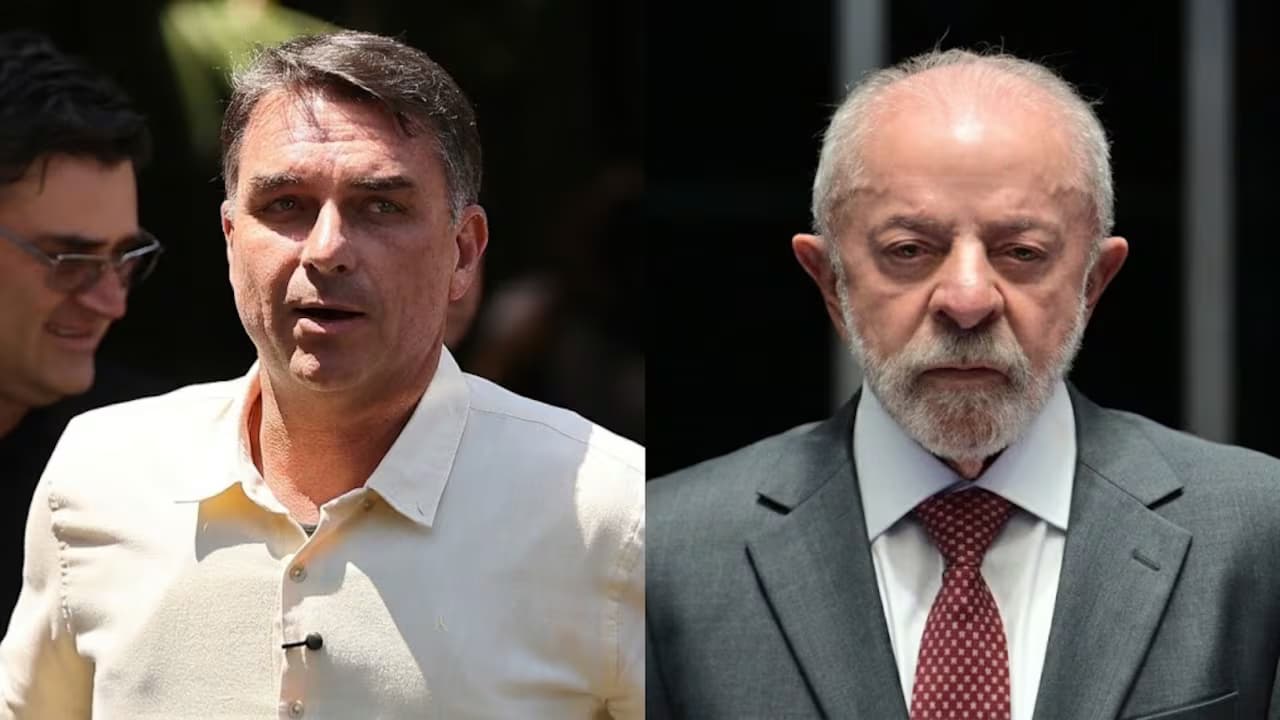 Flávio Bolsonaro y Luiz Inácio Lula da Silva, candidatos a la segunda vuelta en Brasil