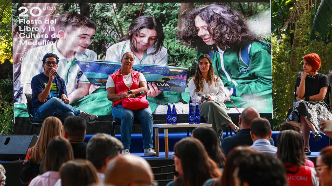Presentación de la programación de la 20.ª Fiesta del Libro y la Cultura de Medellín